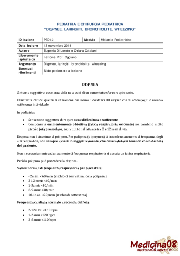 Sb. Ped12 - Dispnee Laringiti Bronchiolite Wheezing